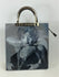 Marilyn Monroe bag with Long strap Zipped pocket on the back