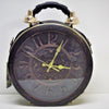 Large Round Working Clock Bag With Carry Handle And Strap