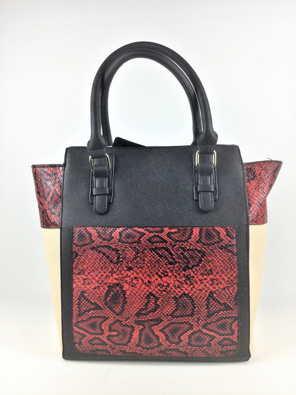 Red/Black/Cream Bag
